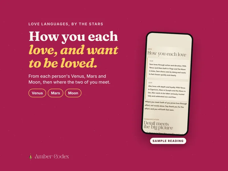 How you each love